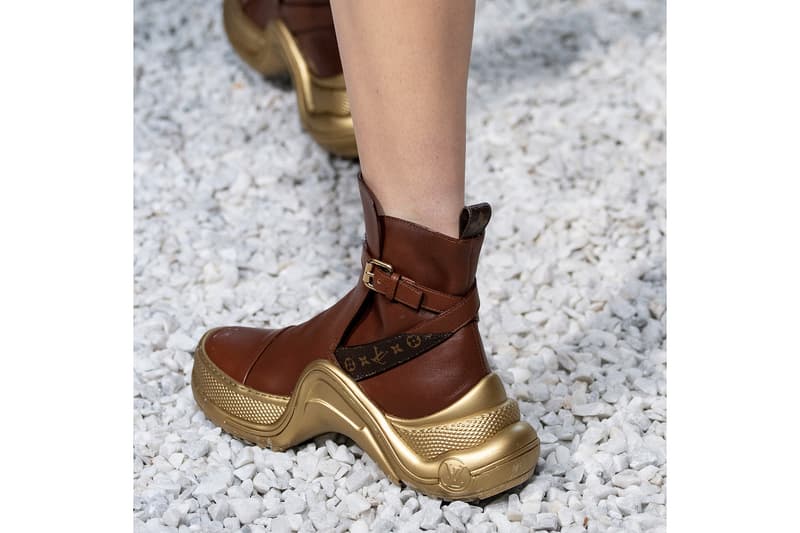 청키 스니커 루이비통 운동화 아치라이트 크루즈 쇼 2018 louis vuitton archlight sneakers 2019 cruise show
