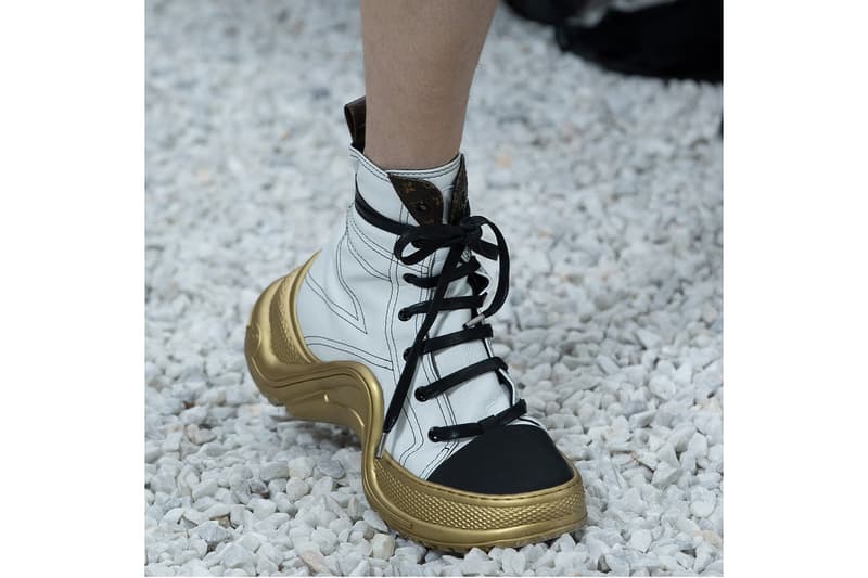 청키 스니커 루이비통 운동화 아치라이트 크루즈 쇼 2018 louis vuitton archlight sneakers 2019 cruise show