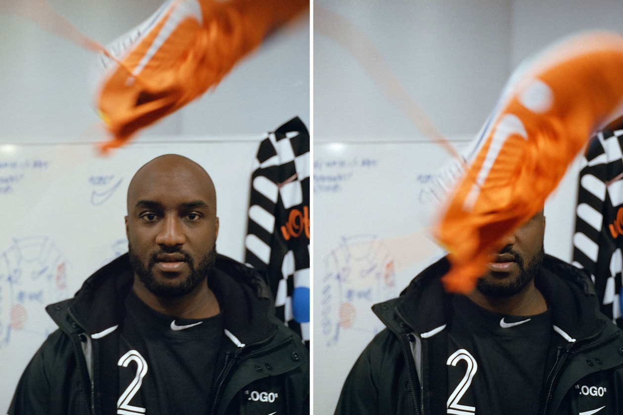 나이키 풋볼 컬렉션 킴 존스 버질 아블로 오프화이트 협업 nike expressions of football kim jones virgil abloh collection launches 2018