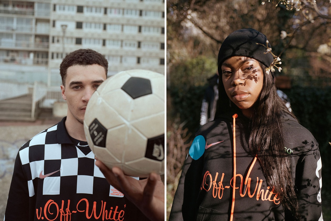 나이키 풋볼 컬렉션 킴 존스 버질 아블로 오프화이트 협업 nike expressions of football kim jones virgil abloh collection launches 2018
