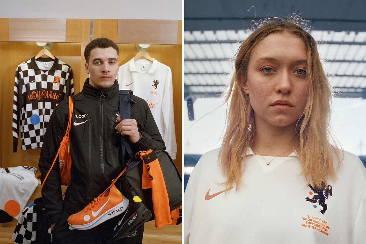 나이키 풋볼 컬렉션 킴 존스 버질 아블로 오프화이트 협업 nike expressions of football kim jones virgil abloh collection launches 2018