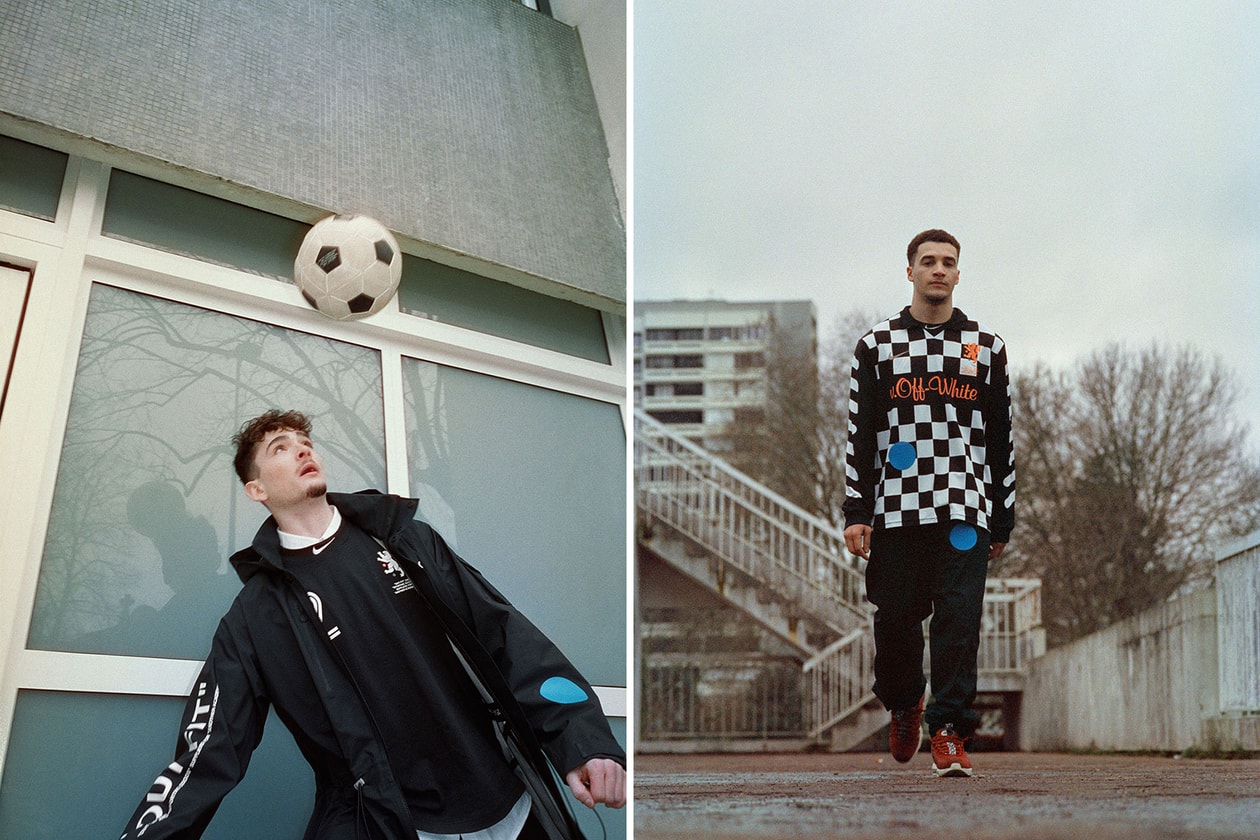 나이키 풋볼 컬렉션 킴 존스 버질 아블로 오프화이트 협업 nike expressions of football kim jones virgil abloh collection launches 2018