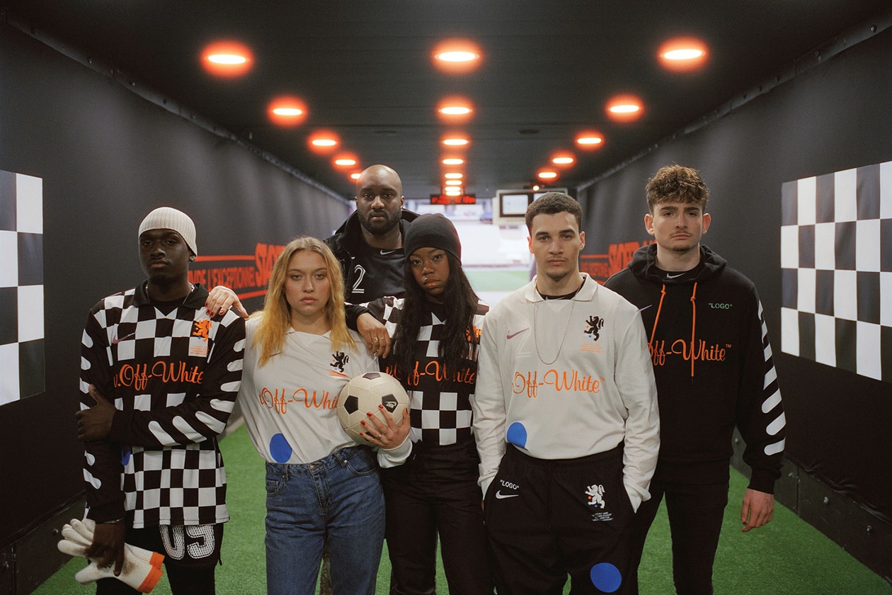 나이키 풋볼 컬렉션 킴 존스 버질 아블로 오프화이트 협업 nike expressions of football kim jones virgil abloh collection launches 2018