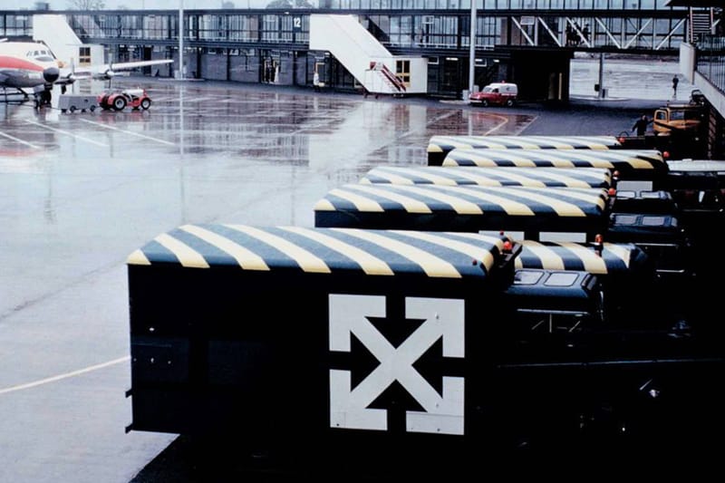 표절 논란에 휘말린 버질 아블로의 오프 화이트 로고