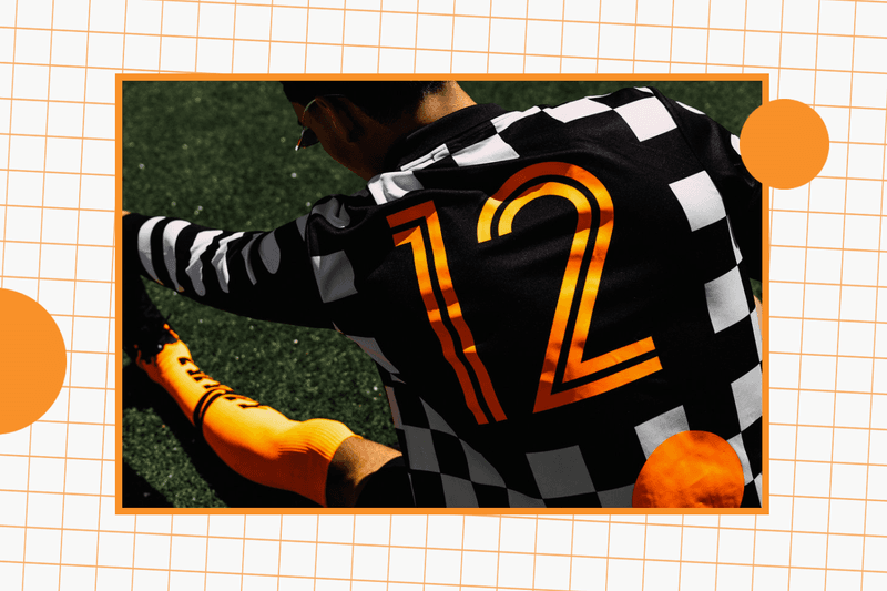 <하입비스트>의 오프 화이트 x 나이키 풋볼 2018 SS 화보