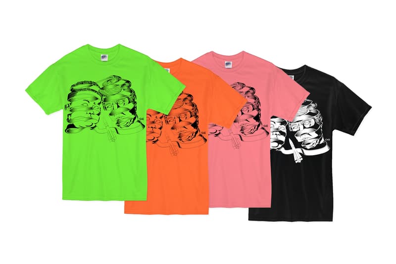 옥근남의 북미정상회담 기념 일러스트레이션 티셔츠 2018 okehhh kim jong un donald trump mc escher t shirt