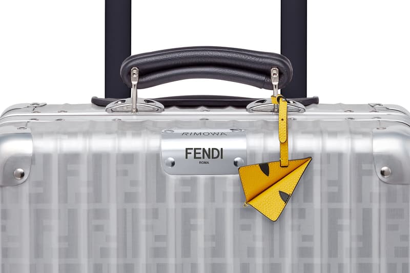 리모와 x 펜디 알루미늄 기내용 캐리어 rimowa fendi red blue aluminum cabin trolley 2018