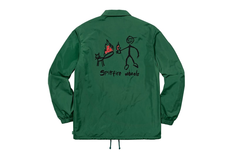 슈프림 x 스핏파이어 2018 봄 컬렉션 spitfire supreme spring 2018 collection