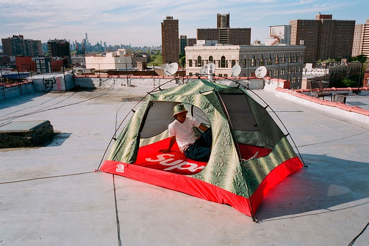 내구성에 집중한 슈프림 x 노스페이스 2018 봄 뱀피 컬렉션