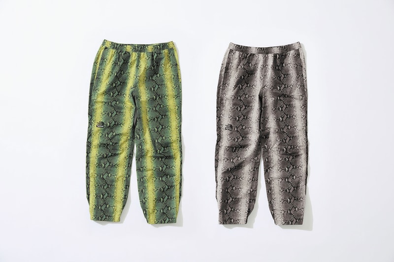 슈프림 x 노스페이스 뱀피 무늬 컬렉션 2018 supreme north face snakeskin print 봄 spring