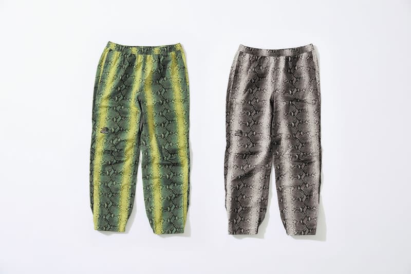 슈프림 x 노스페이스 뱀피 무늬 컬렉션 2018 supreme north face snakeskin print 봄 spring