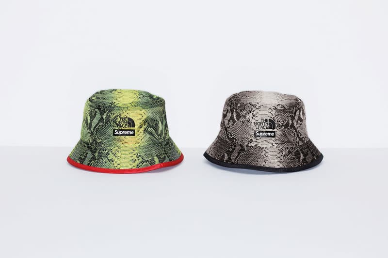 슈프림 x 노스페이스 뱀피 무늬 컬렉션 2018 supreme north face snakeskin print 봄 spring