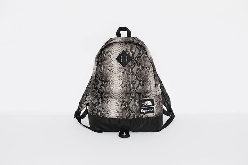 슈프림 x 노스페이스 뱀피 무늬 컬렉션 2018 supreme north face snakeskin print 봄 spring