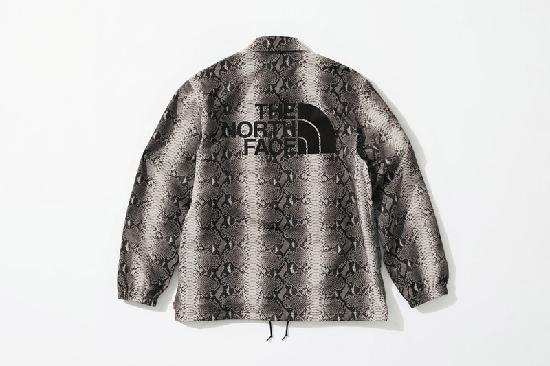 슈프림 x 노스페이스 뱀피 무늬 컬렉션 2018 supreme north face snakeskin print 봄 spring