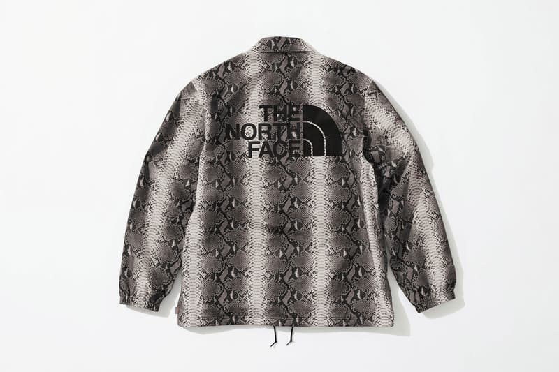 슈프림 x 노스페이스 뱀피 무늬 컬렉션 2018 supreme north face snakeskin print 봄 spring