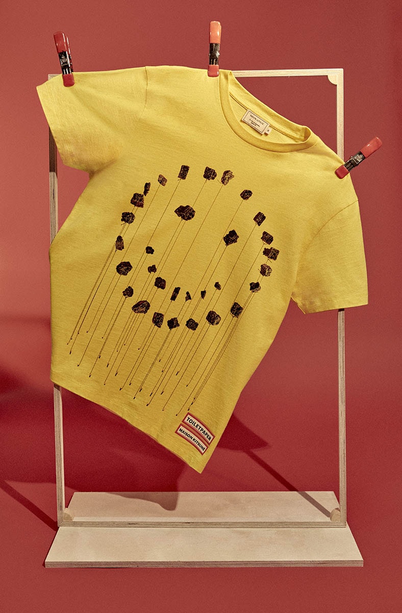 메종 키츠네 토일렛페이퍼 협업 컬렉션 maison kitsune toiletpaper collaboration
