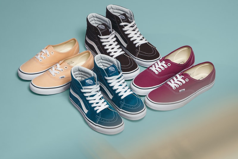 반스 컬러 띠어리 컬렉션 vans color theory collection 2018