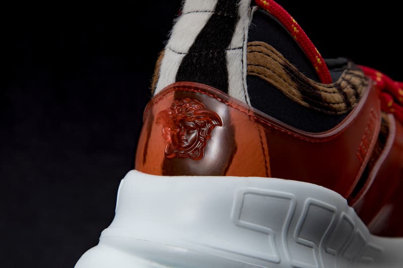 베르사체 어글리 스니커 체인 리액션 공식 사진 2018 versace chain reaction 2018 fw ugly sneakers