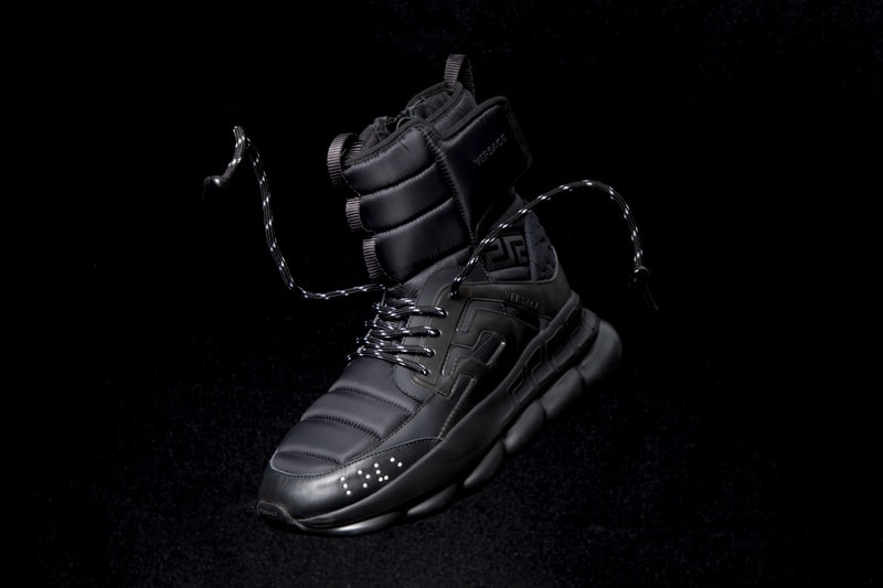 베르사체 어글리 스니커 체인 리액션 공식 사진 2018 versace chain reaction 2018 fw ugly sneakers