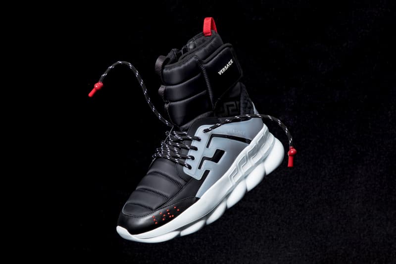 베르사체 어글리 스니커 체인 리액션 공식 사진 2018 versace chain reaction 2018 fw ugly sneakers