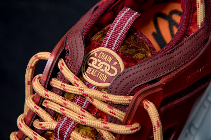 베르사체 어글리 스니커 체인 리액션 공식 사진 2018 versace chain reaction 2018 fw ugly sneakers