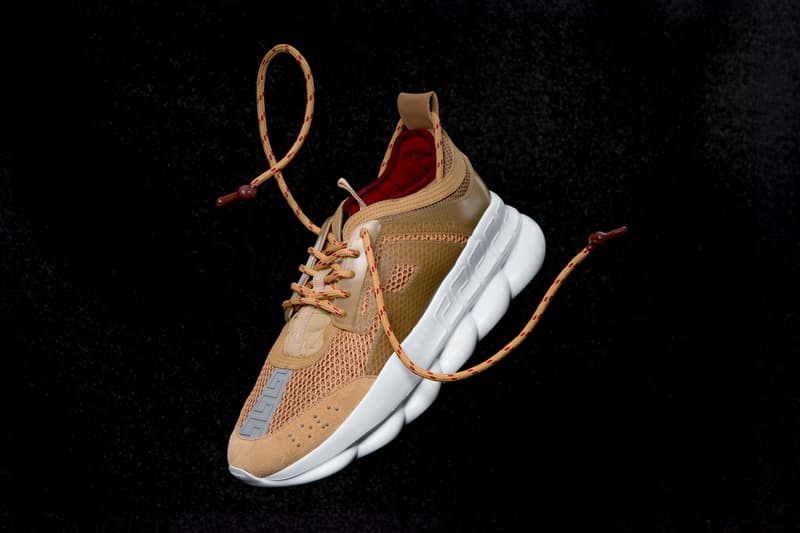 베르사체 어글리 스니커 체인 리액션 공식 사진 2018 versace chain reaction 2018 fw ugly sneakers