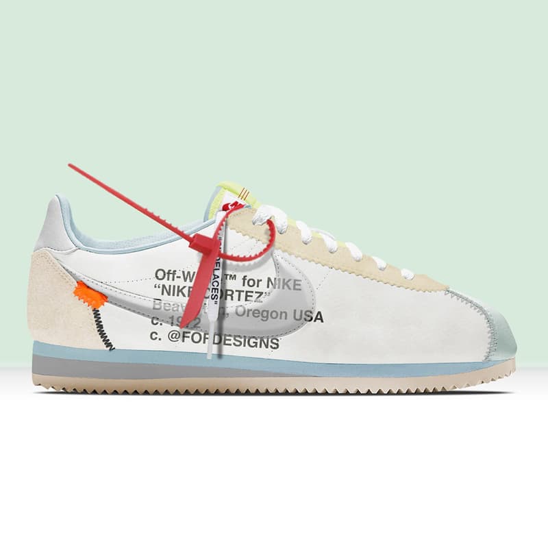 나이키 버질 아블로 협업 오프 화이트 코르테즈 출시 루머 virgil abloh off white nike cortez rumor 2018