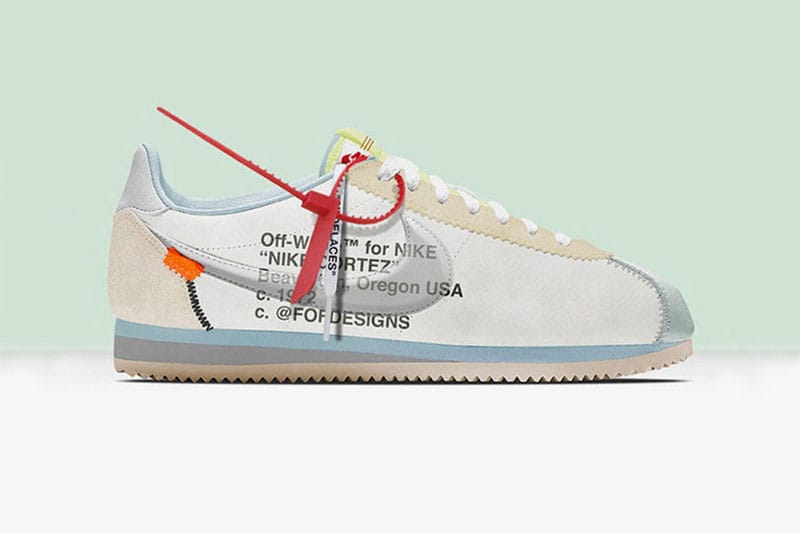 나이키 x 버질 아블로 협업 코르테즈 출시 루머