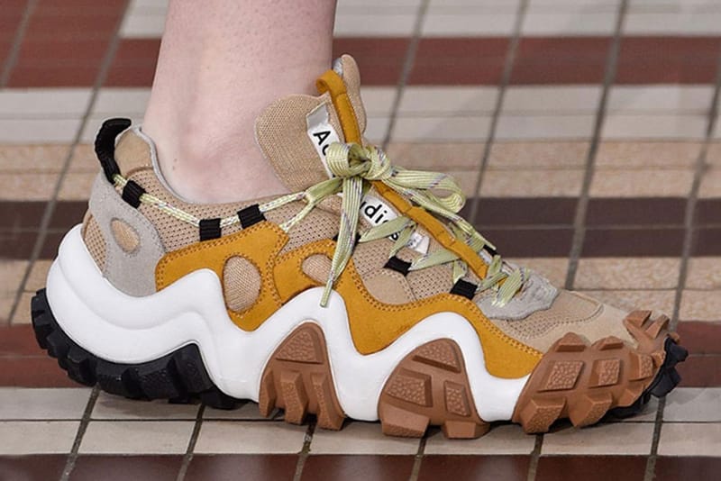 아크네 스튜디오 2019 SS 스니커, 하이킹 슈즈 열풍에 합류