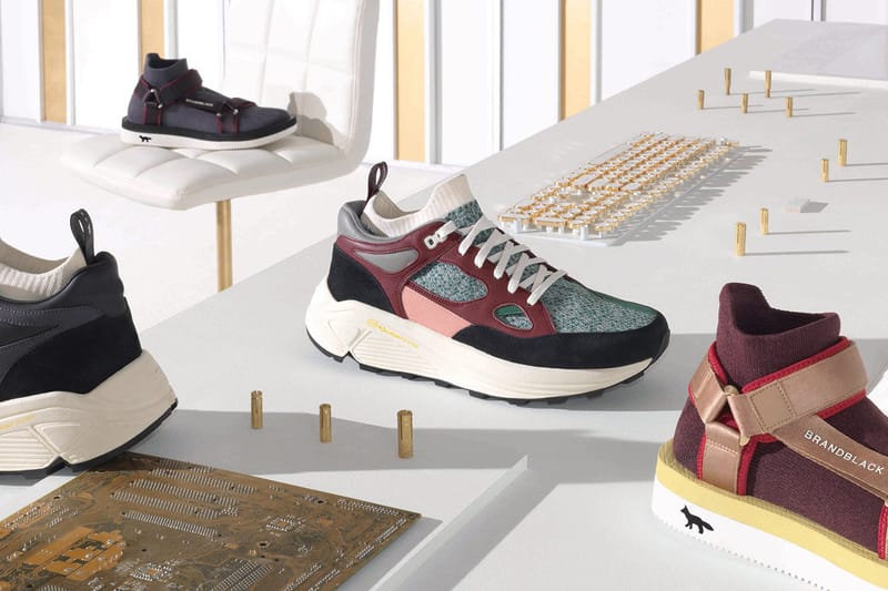 메종 키츠네 x 브랜드블랙 협업 신발 2종 국내 출시 정보