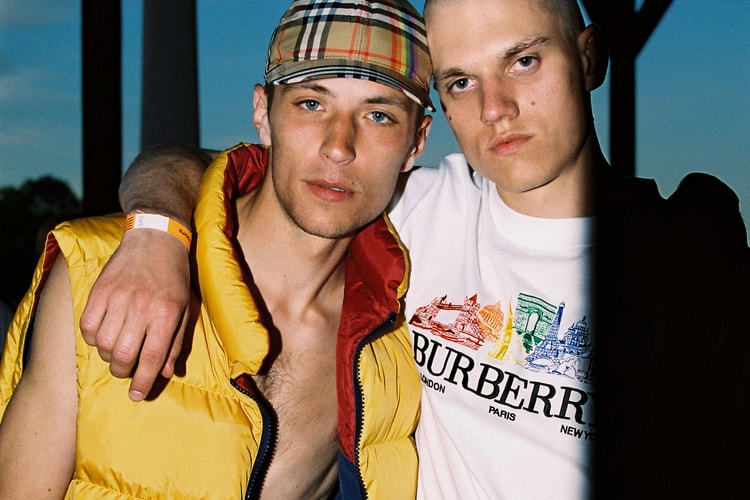 오프닝 세레모니 x 버버리 단독 캡슐 컬렉션 룩북 & 제품군