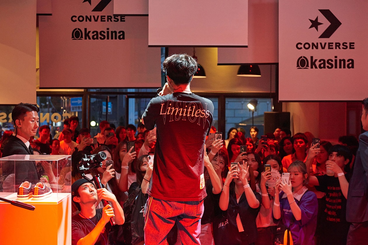 컨버스 x 카시나 협업 컬렉션 파티 리캡 2018 여름 converse-kasina-recap-collaboration-party