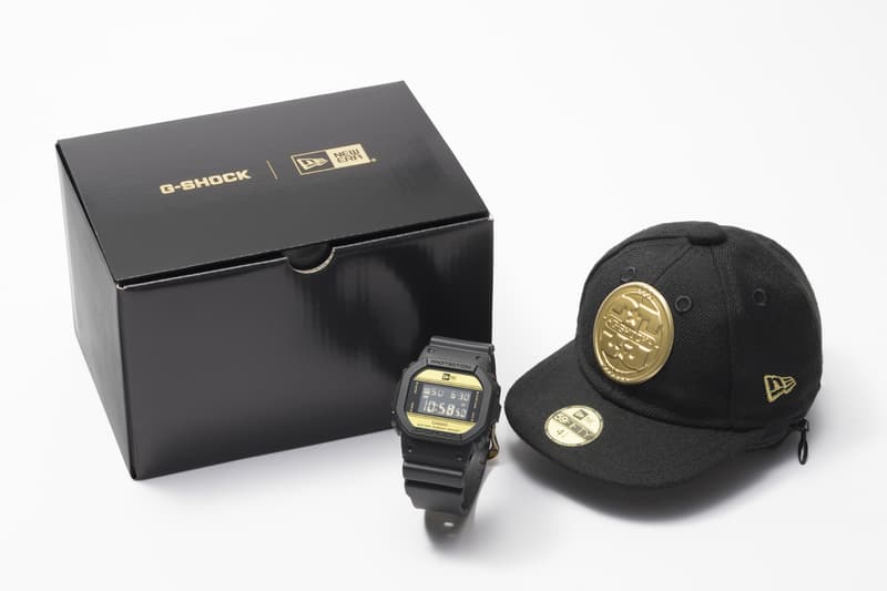 뉴에라 x 지샥 35주년 기념 DW-5600 시계 협업 2018 59FIFTY