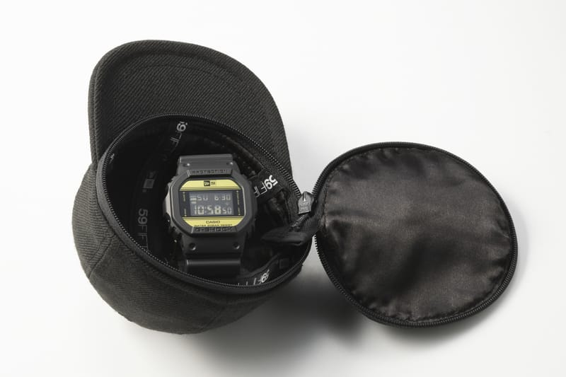 지샥의 역대급 시계 케이스, 35주년 기념 뉴에라 협업