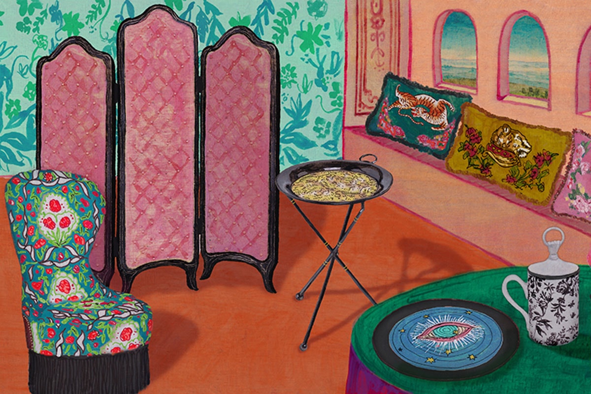 구찌 데코 가구 인테리어 베개 도자기 의자 테이블 커버 신상품