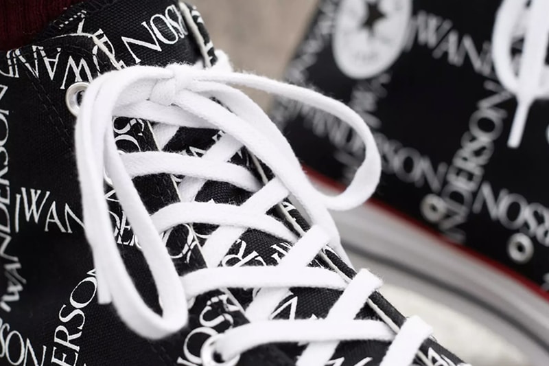 J.W. 앤더슨 x 컨버스 협업 로고 그리드 척 테일러 그리드 2018