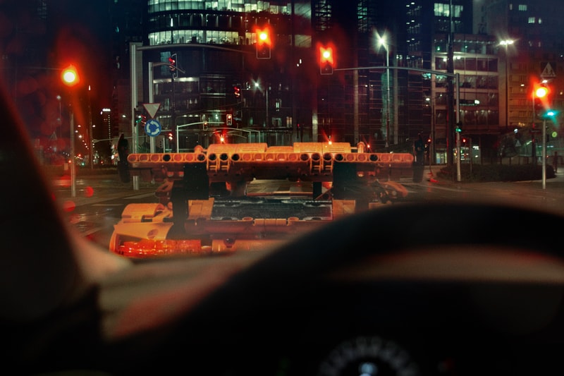실사 크기 레고 포르쉐 GT3 스포츠카