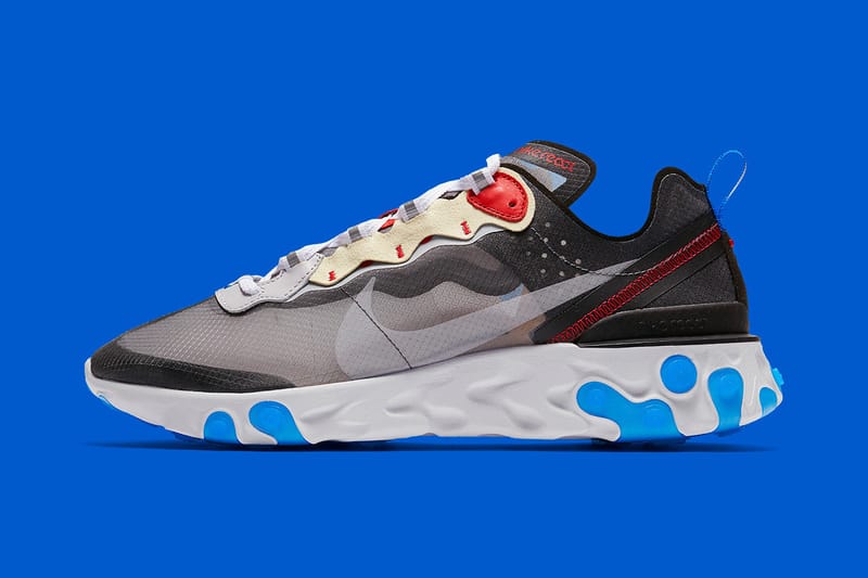 에어맥스 98 건담 연상케 하는 나이키 리액트 엘리먼트 87