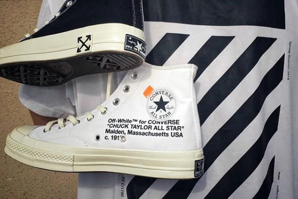 오프 화이트 x 컨버스 2.0 추가 사진 & 영상?