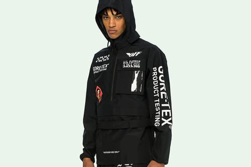 오프 화이트 x 고어텍스 캡슐 컬렉션 선주문 좌표