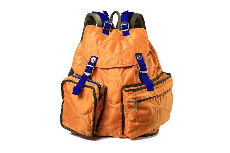 ‘깔깔이’ 연상케 하는 사카이 x 포터 협업 가방 2종