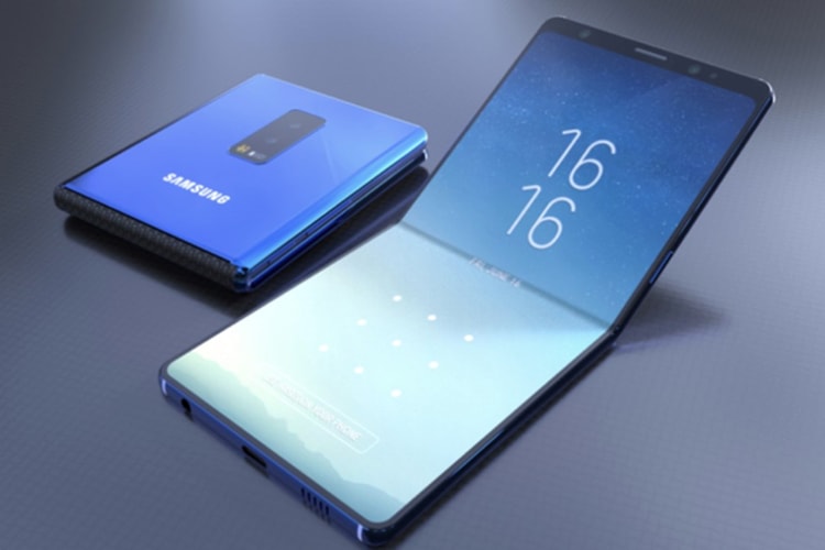 다시 폴더폰으로, 삼성 2019년 접이식 스마트폰 출시?