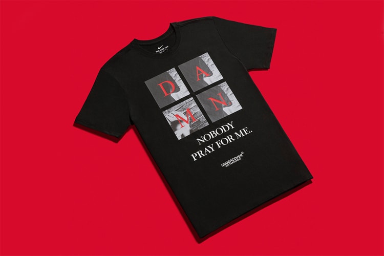 무려 언더커버가 디자인한 켄드릭 라마의 나이키 <DAMN.> 굿즈