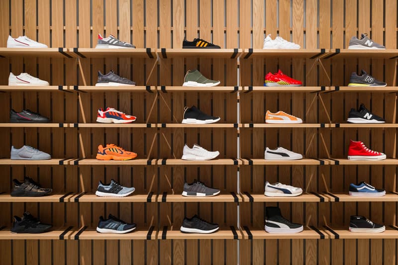 언디피티드 x 나이키 줌 코비 프로트로 1, 메이지도리 웨이스티드 유스 협업 2018 베르디 매장