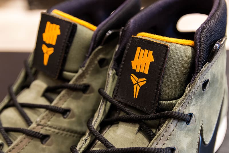 언디피티드 x 나이키 줌 코비 프로트로 1, 메이지도리 웨이스티드 유스 협업 2018 베르디 매장