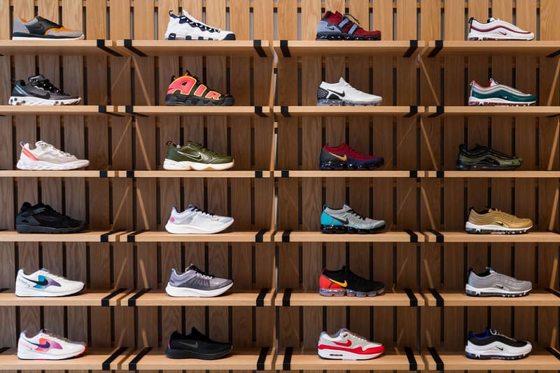 언디피티드 x 나이키 줌 코비 프로트로 1, 메이지도리 웨이스티드 유스 협업 2018 베르디 매장