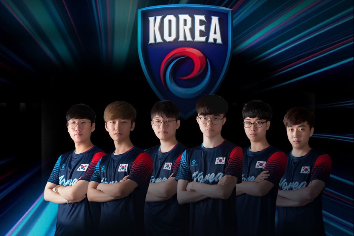 2018 아시안게임 리그 오브 레전드, 롤 결승 한국 vs. 중국
