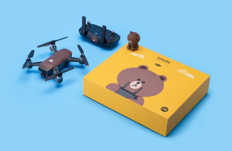 라인프렌즈 마니아를 사로잡을 브라운 미니 드론