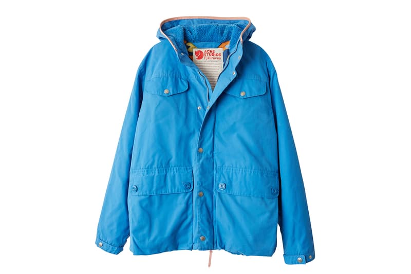 아크네 스튜디오 x 피엘라벤 유니섹스 협업 2018