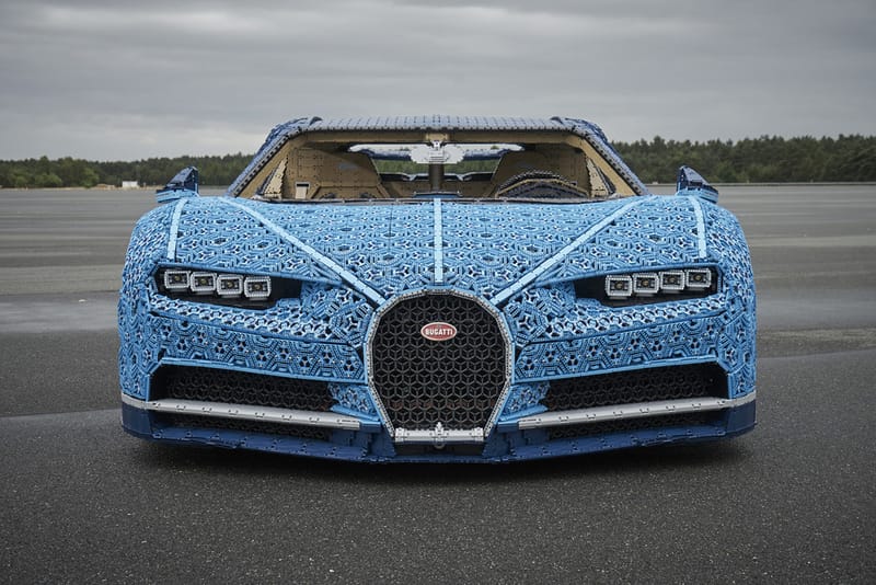 1백만 블록으로 만든 실사 크기 레고 부가티 시론